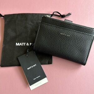 Matt & Nat Black Wallet Brand New